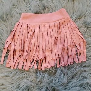 Bailey's Blossoms fringe skirt